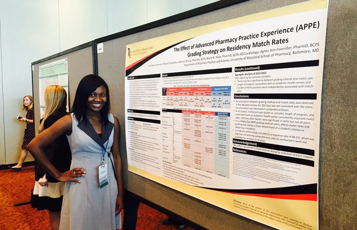 student presents at ACCP Annual Meeting