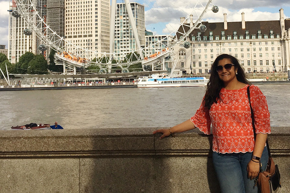 Juhi Hegde in London During Her Student Exchange Experience