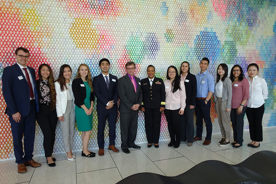 "America's Got Regulatory Science Talent" Competition winners pictured with Dr. James Polli and FDA representative.